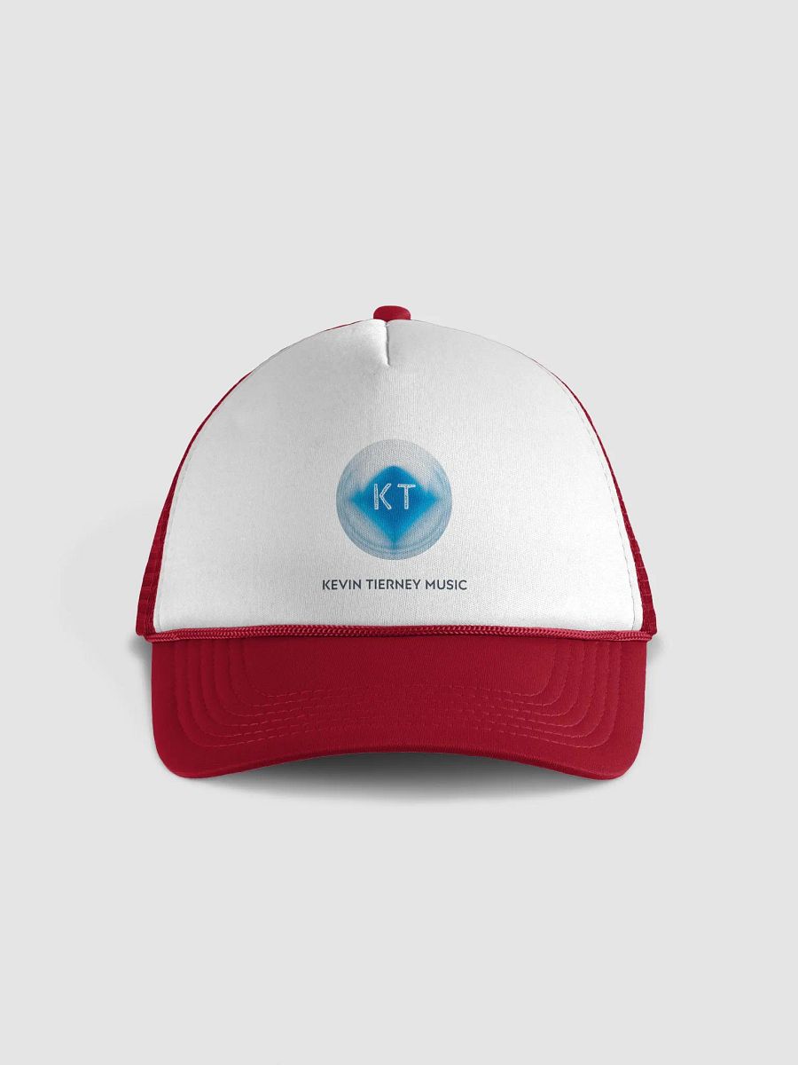 Kevin Tierney Music Logo White & Red Hat product image (1)