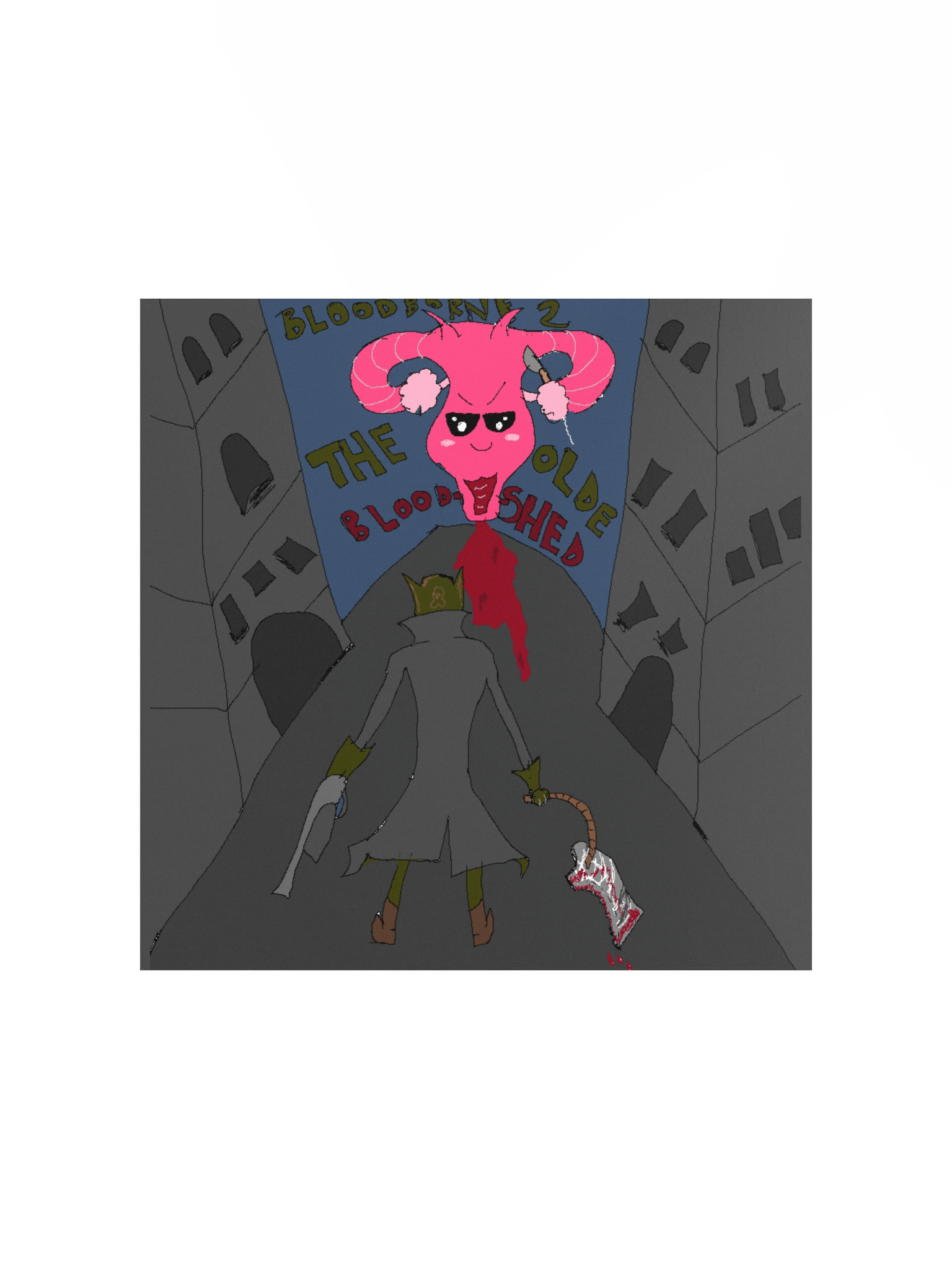 Bloodborne 2: The Olde Bloodshed - Original MSpaint Art product image (1)