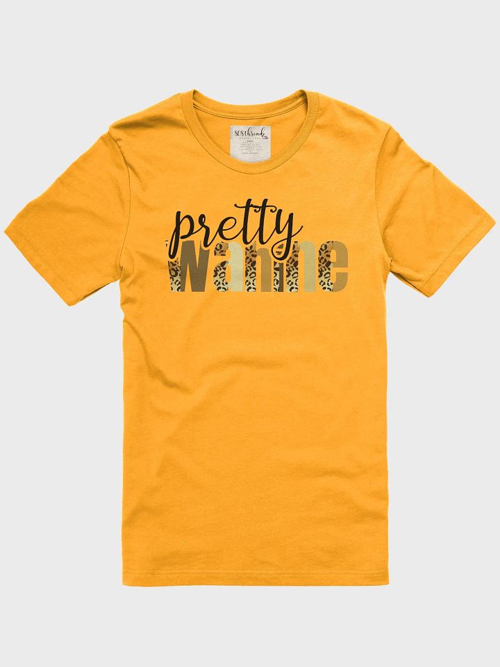 Pretty Wahine T-Shirt; Black with Mix Leopard Pattern product image (2)