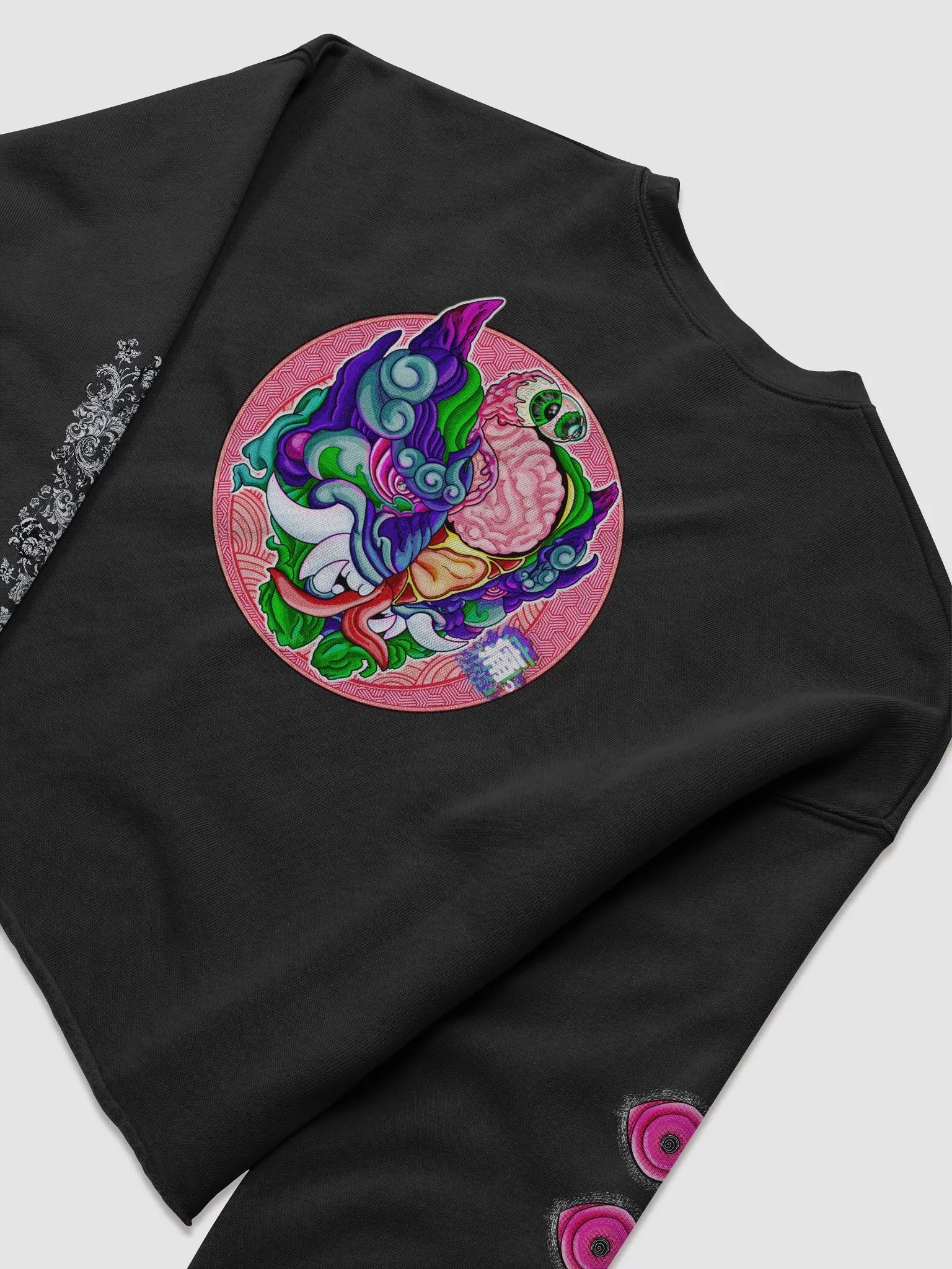 Yokai Migraine: Bella+Canvas Women's Fleece Crop Sweatshirt product image (8)
