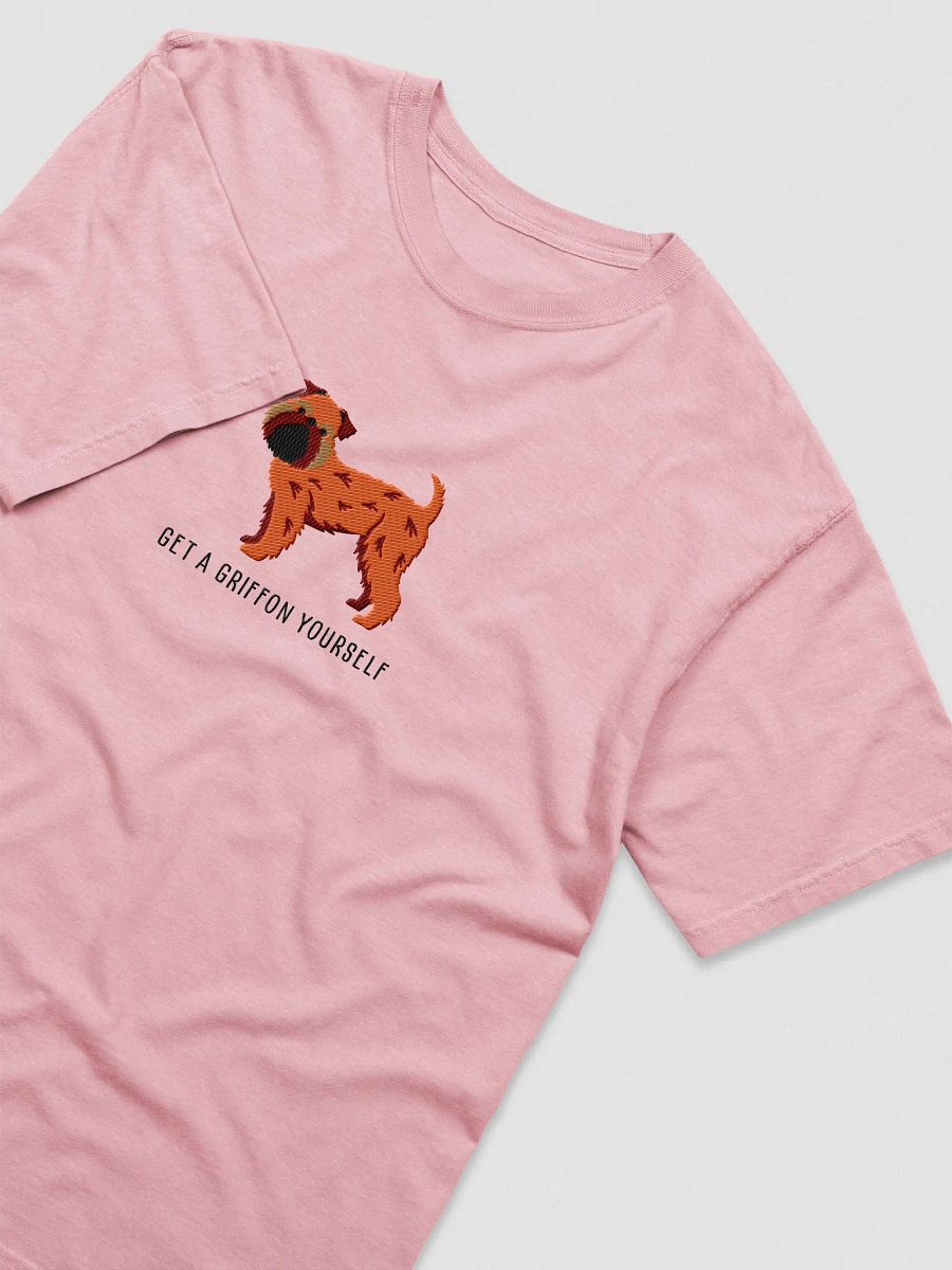 Get a Griffon Yourself T-Shirt(Embroidered) of a Brussels Griffon(Red) product image (6)