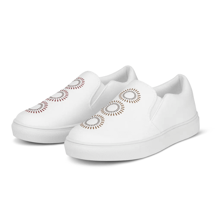 Red Circle Men's Slip-On Canvas Shoes product image (3)