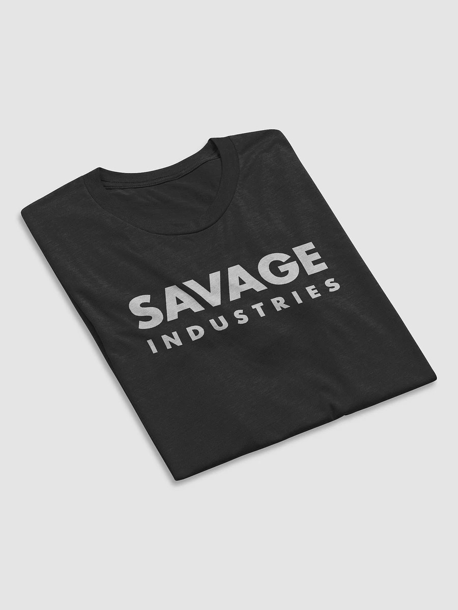 Savage Industries (Black) (Tri-blend Tee) product image (5)