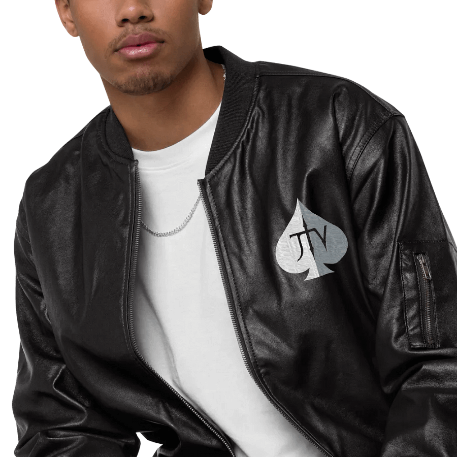 JTV Spade Monogram Bomber Jacket product image (7)