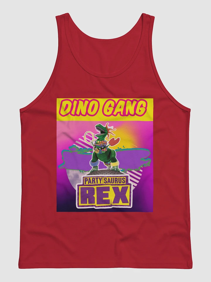 Dino Gang Red Tank Top product image (1)