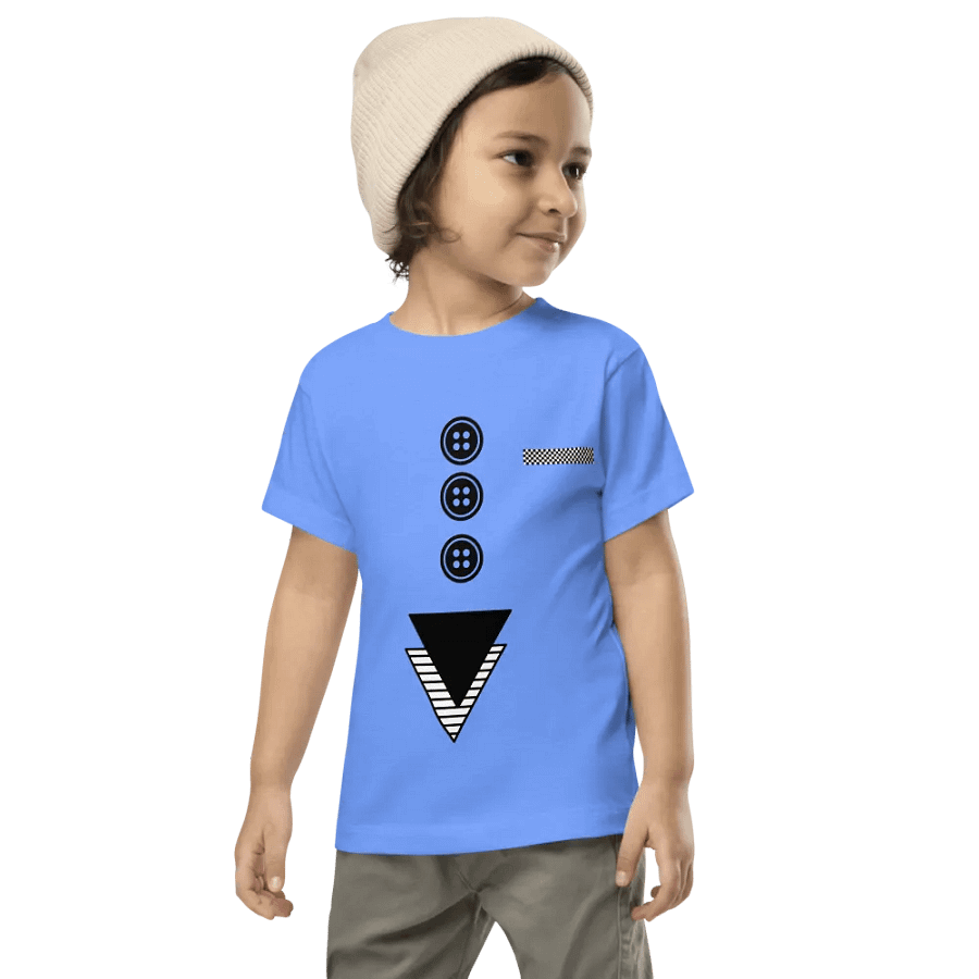 Triangles with buttons and hankie Toddler T-Shirt product image (8)