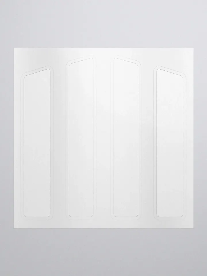 HFG Grill Logo Sticker (White) product image (1)