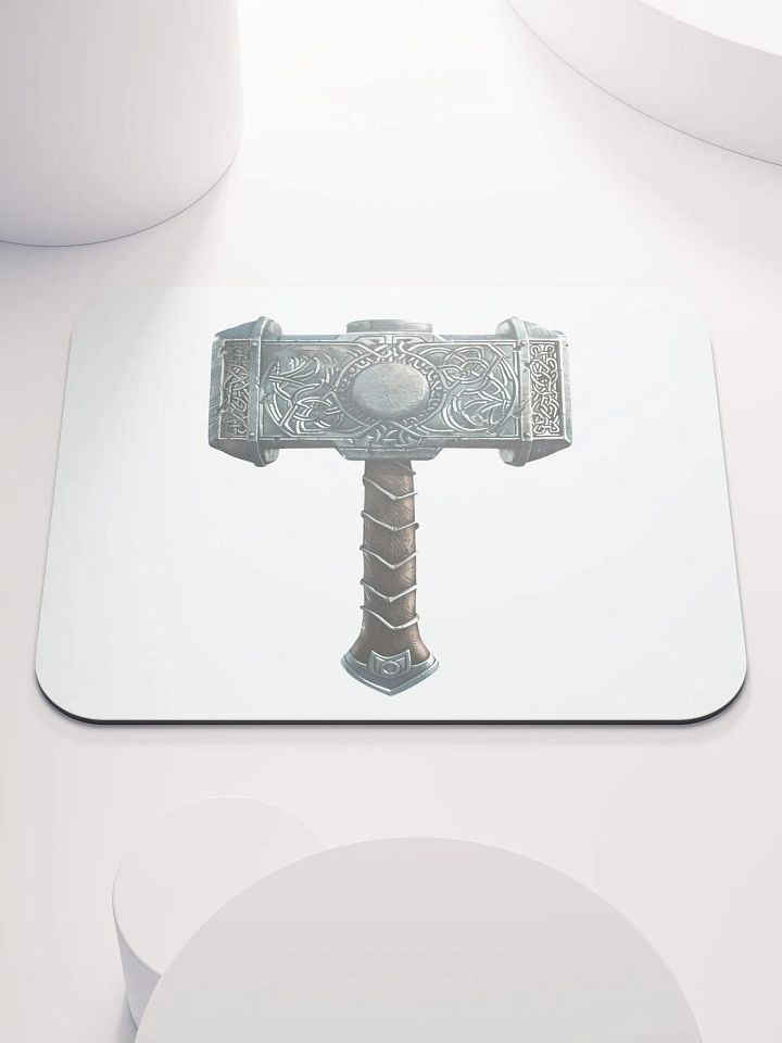 Mjolnir - Thor's Hammer Mouse Pad product image (1)