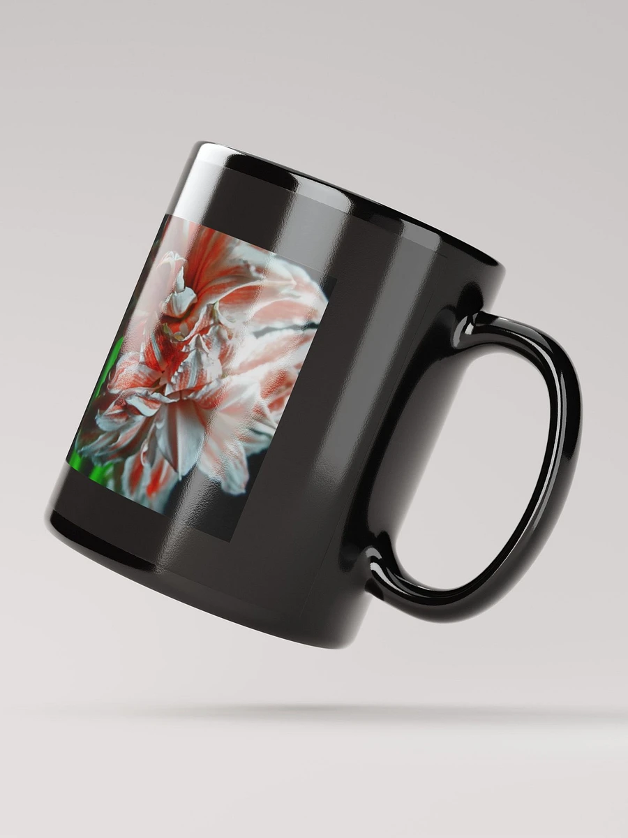 Amaryllis Portrait Black Coffee Mug product image (4)