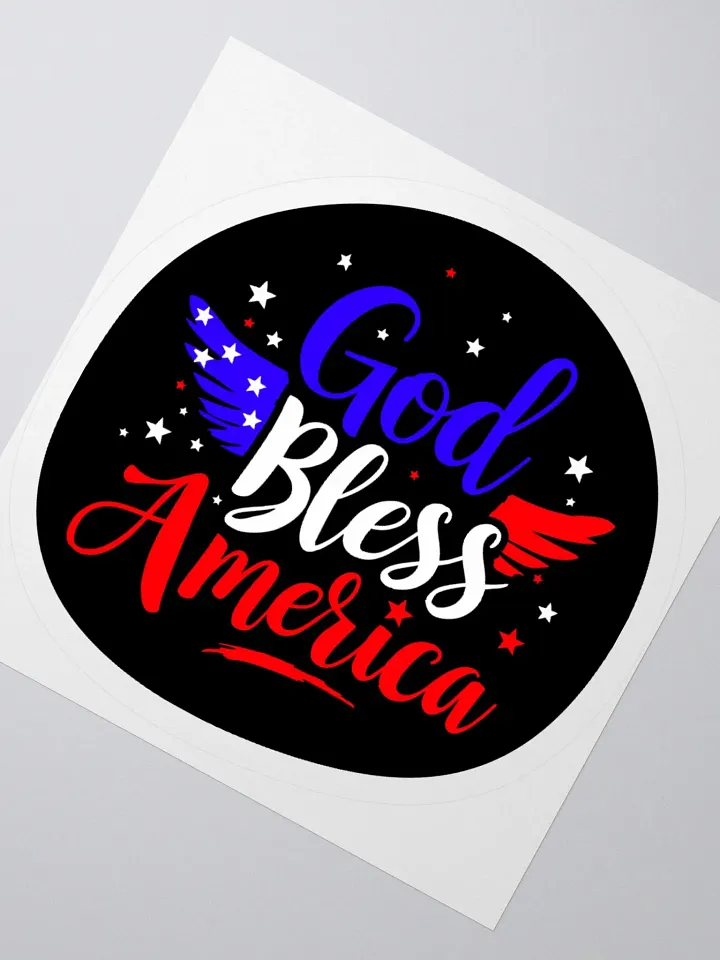 Sticker: God Bless America product image (4)