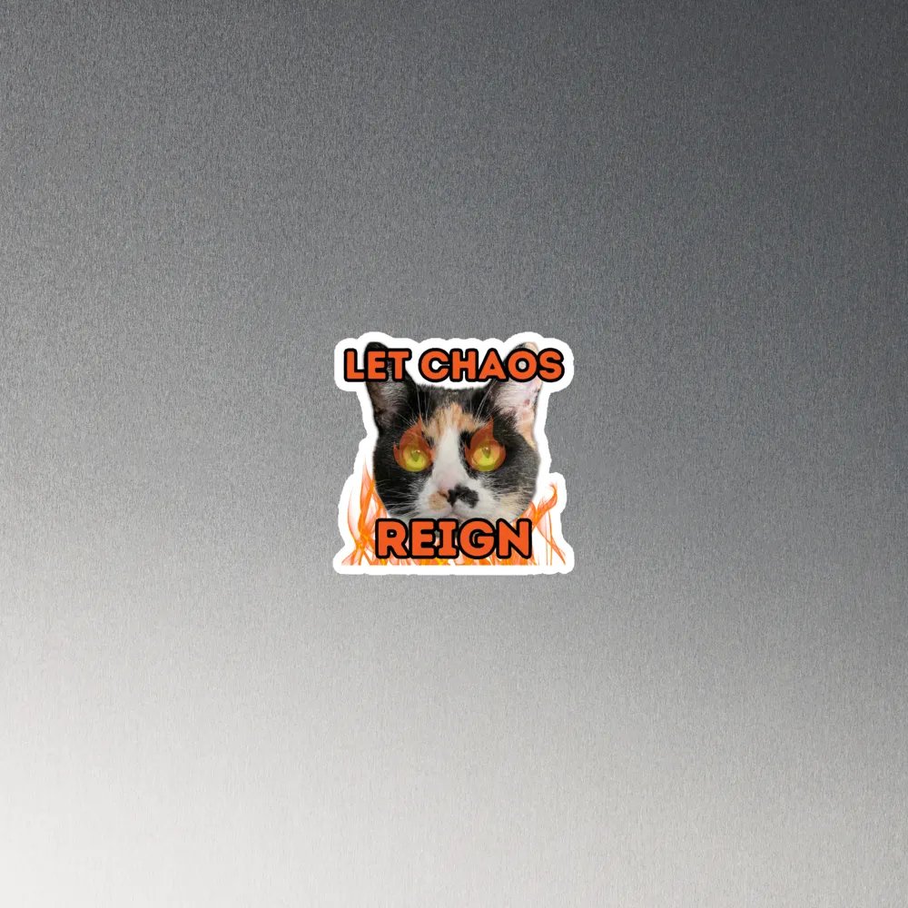 Chaos Cat Magnet product image (4)