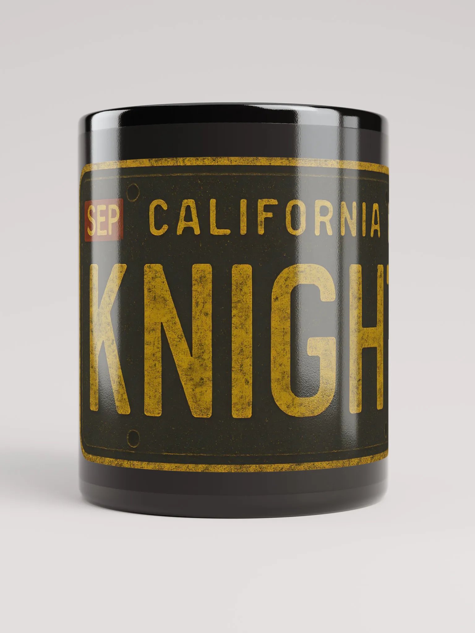 Black License Plate Mug product image (9)
