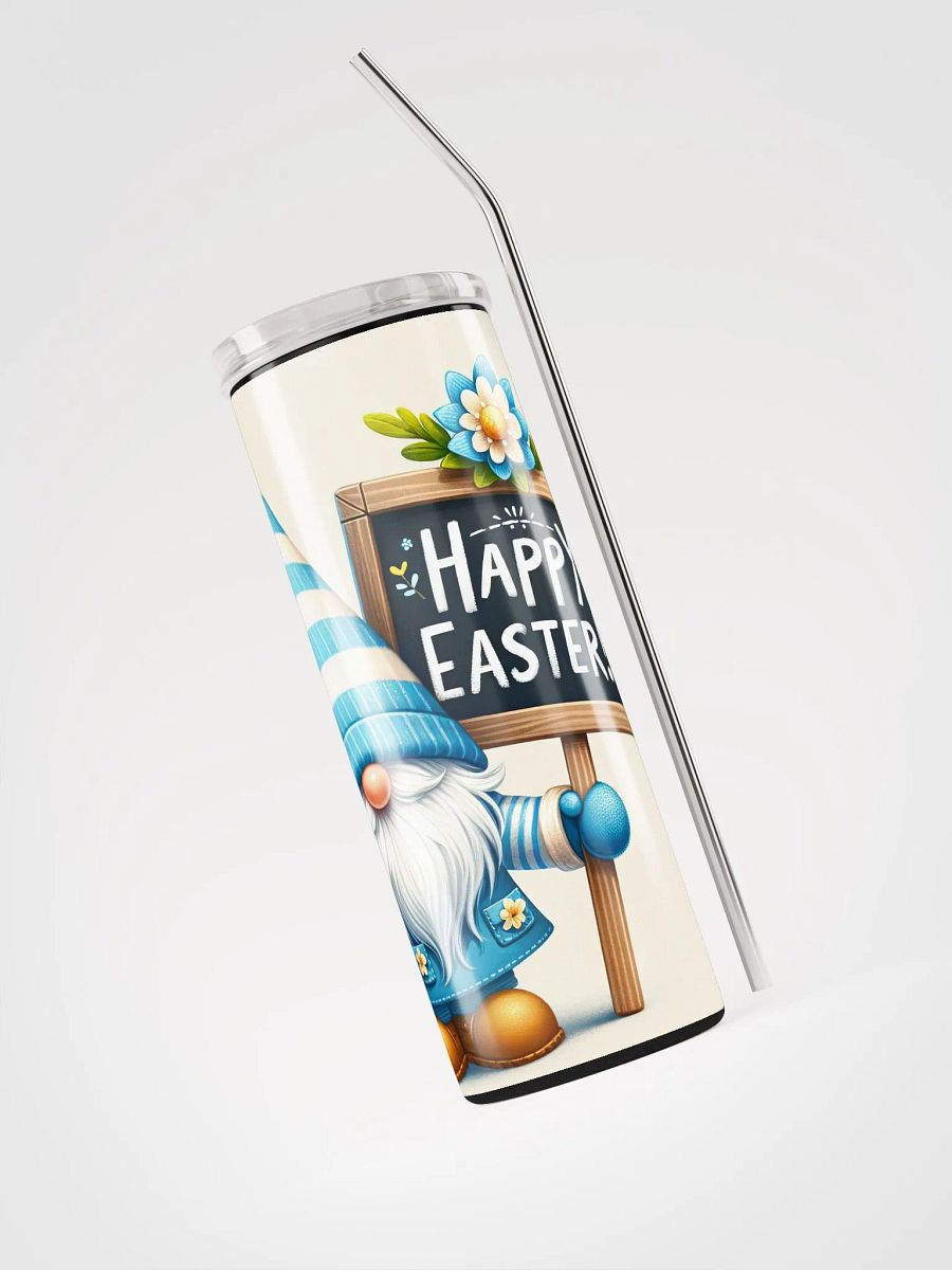 Whimsical Easter Gnome Stainless Steel Tumbler product image (6)