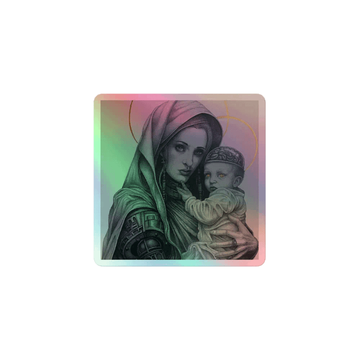 The New Divine Holographic Sticker product image (1)