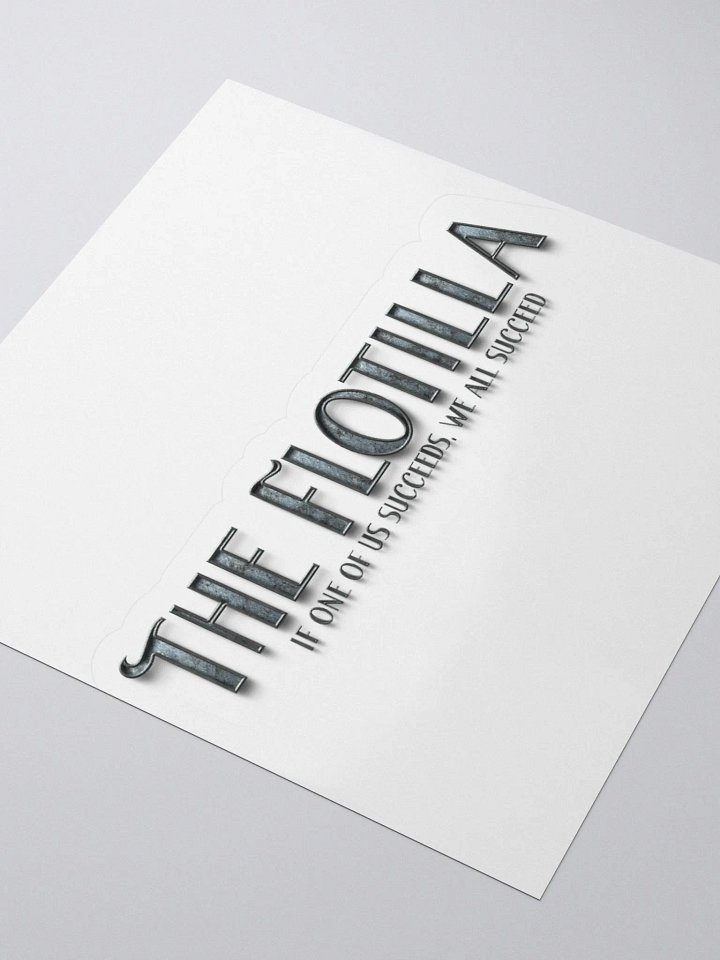 The Flotilla - Sticker product image (2)