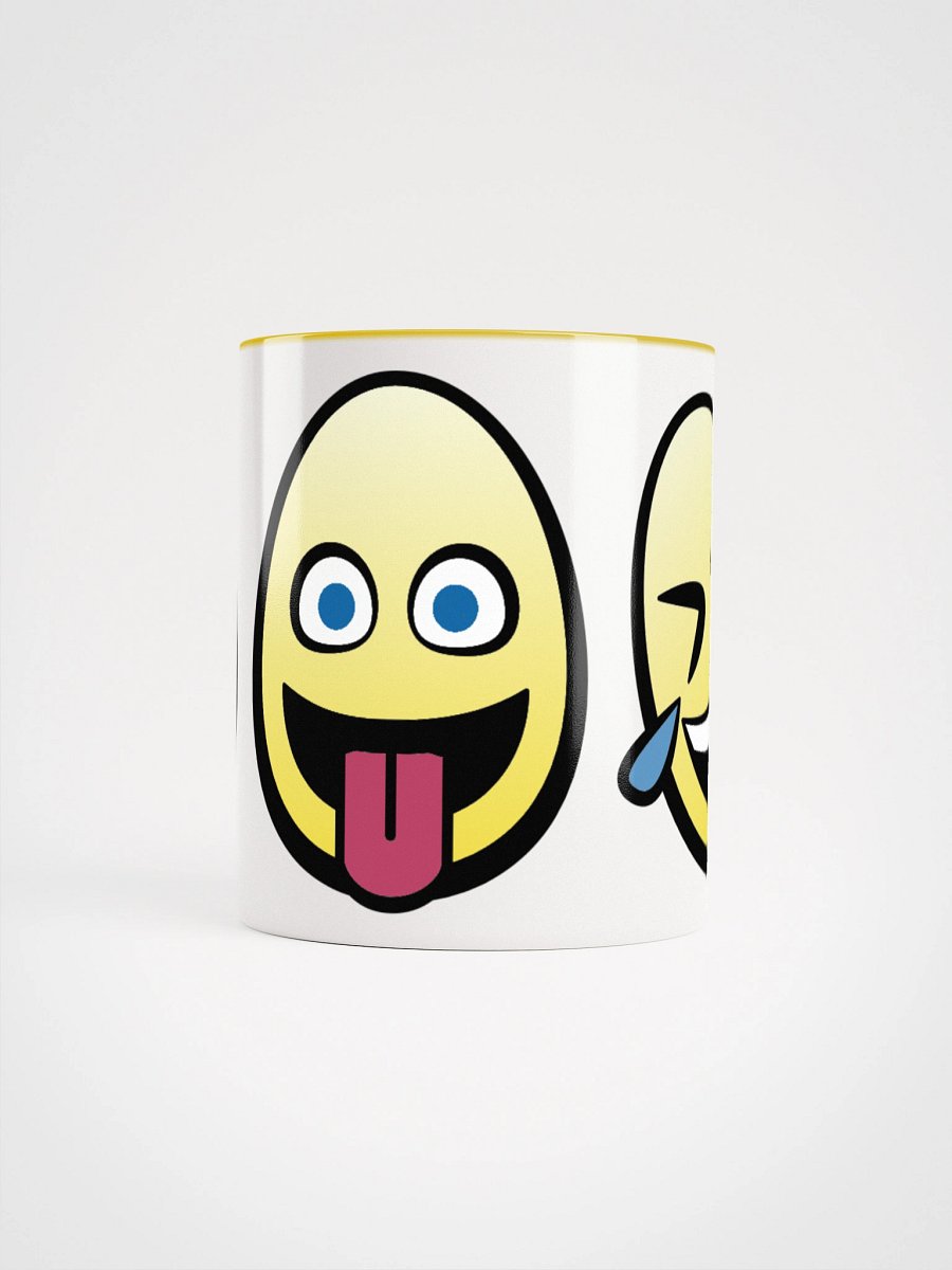EggFriedCheese Emote Mug (Shhh/Tongue/Rofl) (11oz) product image (5)