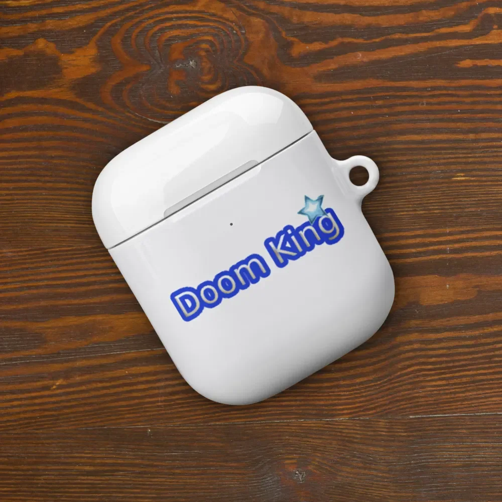 Doom White Ear pod case product image (6)