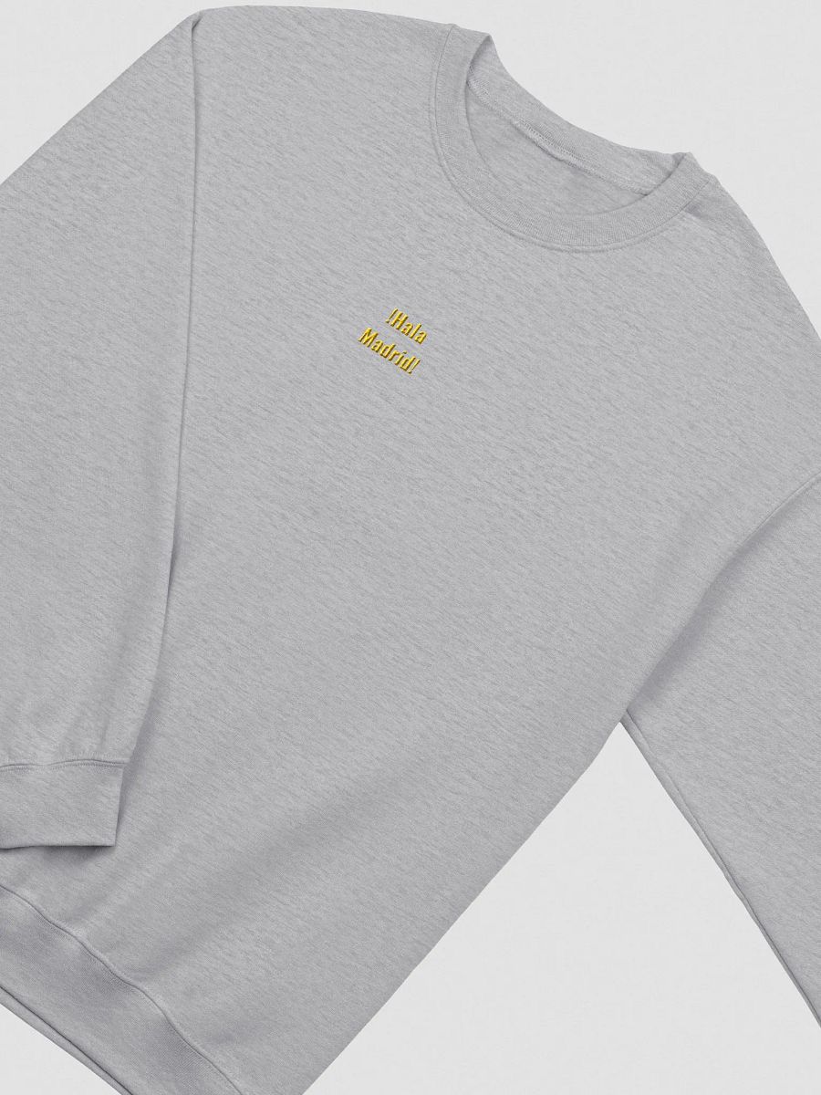 Hala Madrid embroidered Classic Crewneck Sweatshirt product image (2)