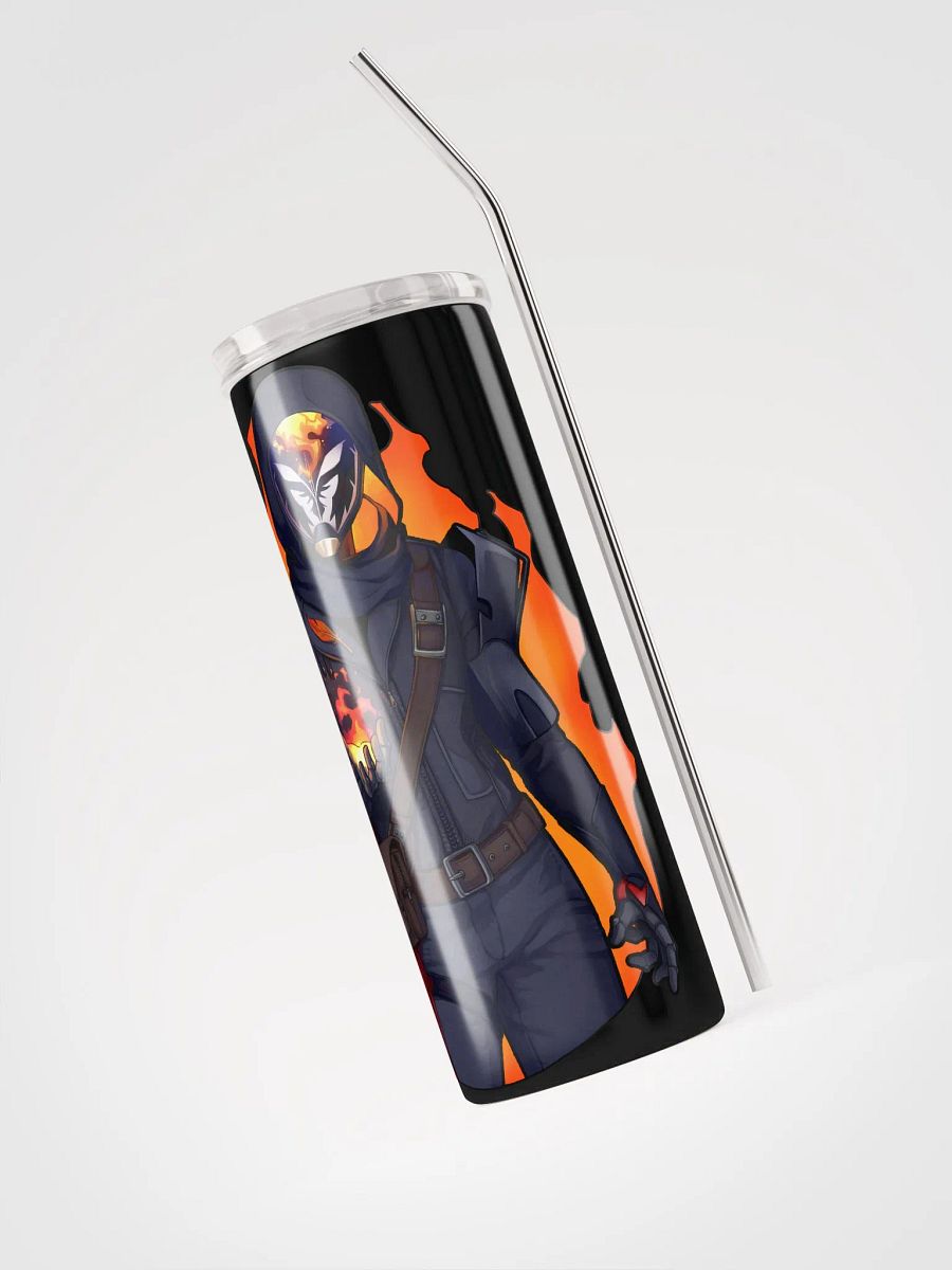 Flame Supernova Stainless Steel Tumbler & Straw product image (1)