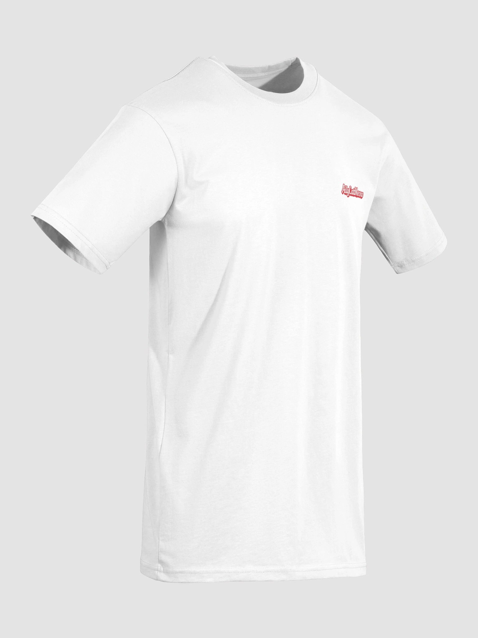 Allycattmeow red logo shirt product image (5)