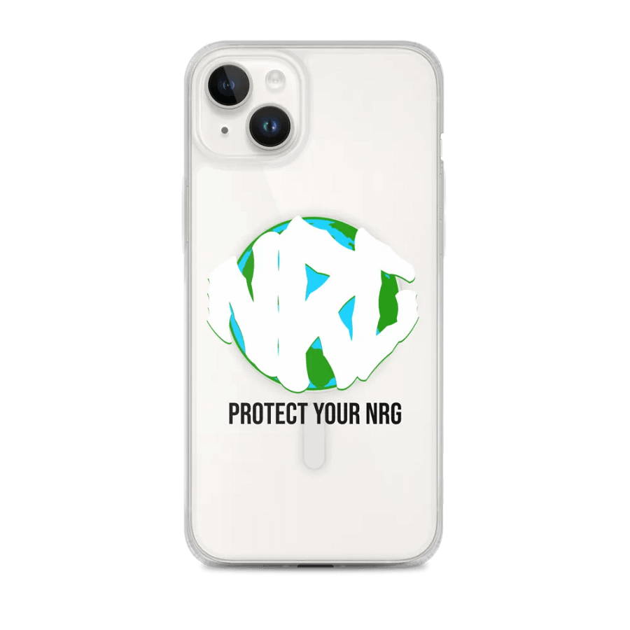 'Protect Your NRG' MafSafe Clear Case for iPhone product image (1)