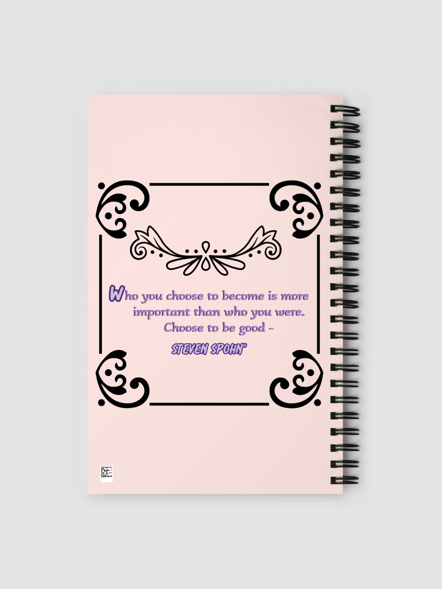 Pink Phoenix Spiral Notebook product image (2)