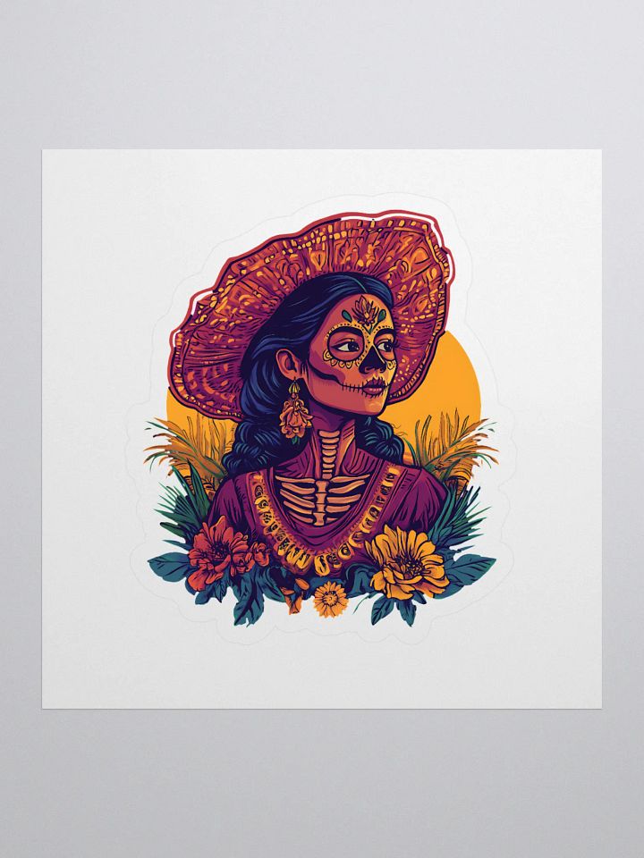 Dia De Los Muertos Kiss Cut Stickers product image (1)
