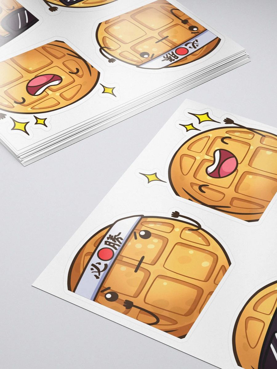 Waffle Emote Stickers product image (5)
