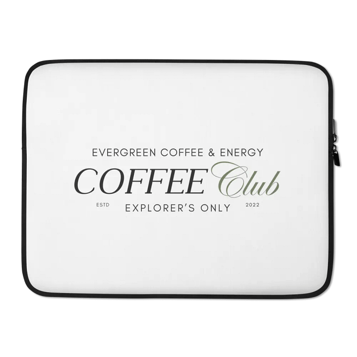 Sip Society | Coffee Club Laptop Case product image (2)