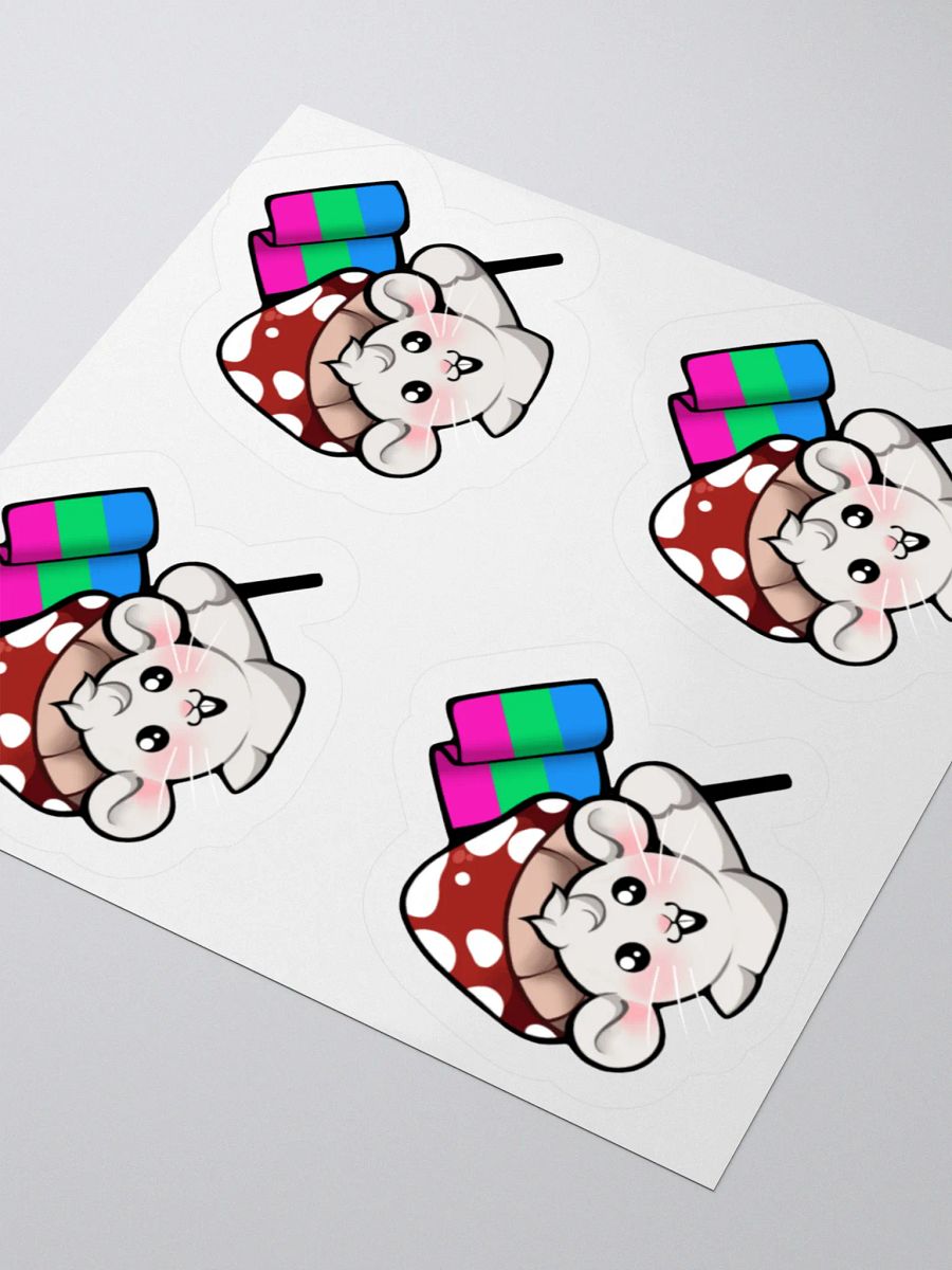 Polysexual Pride Flag Stickers product image (3)