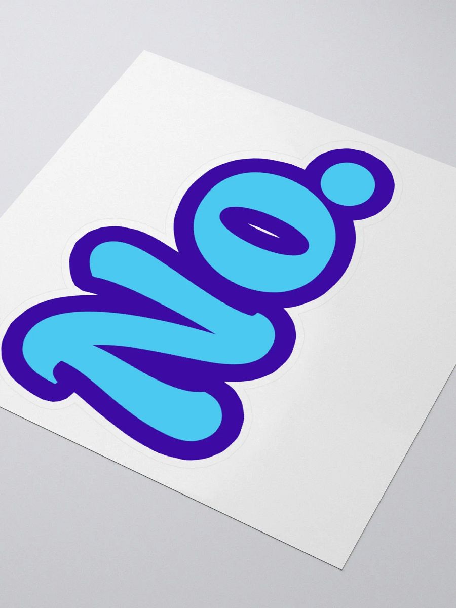 "No." Kiss Cut Stickers product image (7)