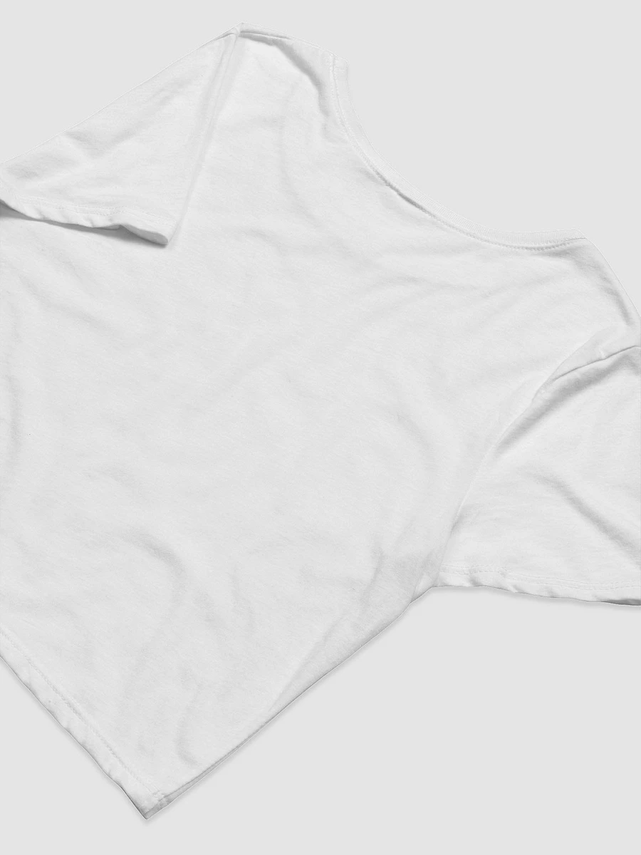 Klingon Pop Logo Cropped T-Shirt (White) product image (8)