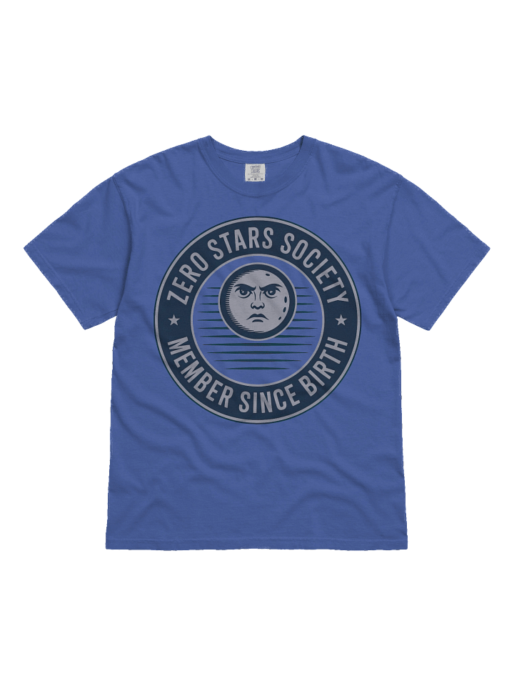 Zero Stars Society – Member Since Birth Tee product image (2)