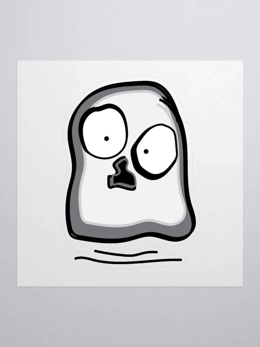 Boo Hoo Ghost Sticker product image (1)