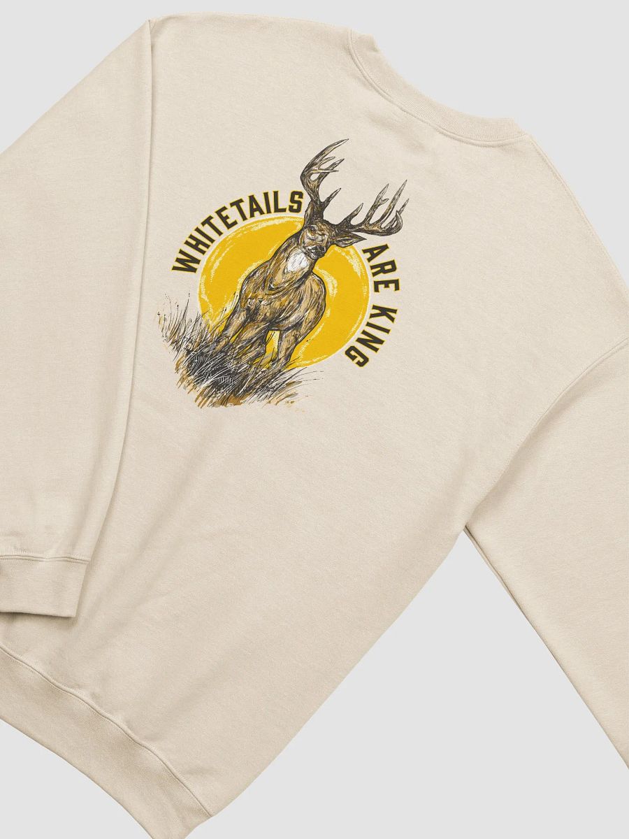 WHITETAILS ARE KING CREWNECK product image (4)