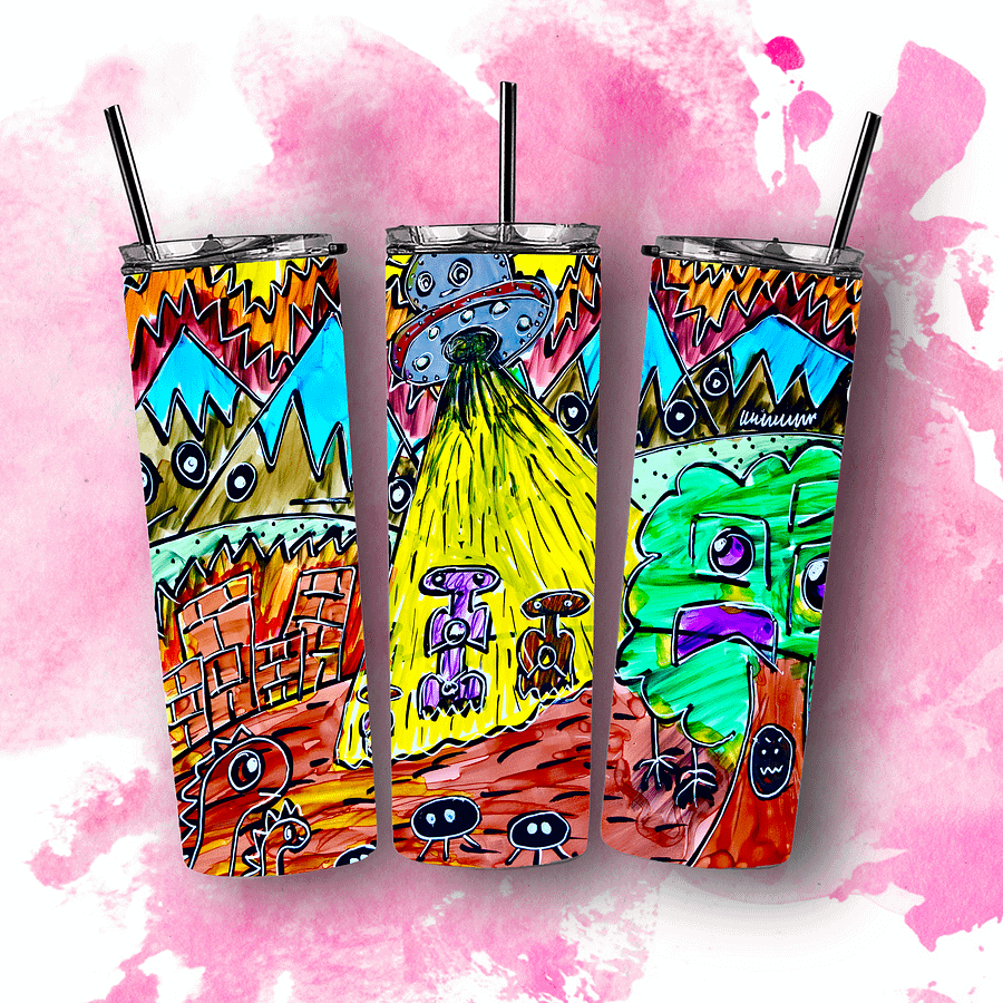 When You Play With Fire 20oz Skinny Tumbler product image (1)
