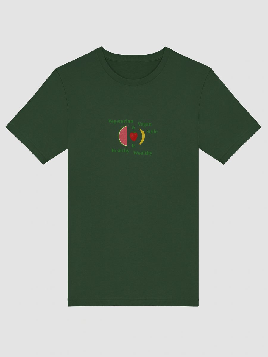 Healthy & Wealthy Vegetarian T-Shirt product image (5)