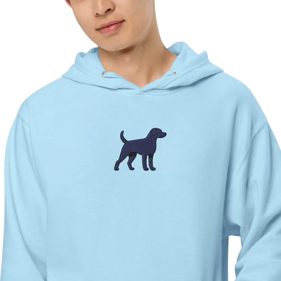 Stylized Labrador Retriever Dog Profile Hoodie product image (4)