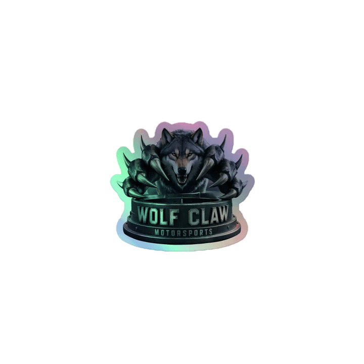 Wolf Claw Holographic Sticker Sheet product image (1)