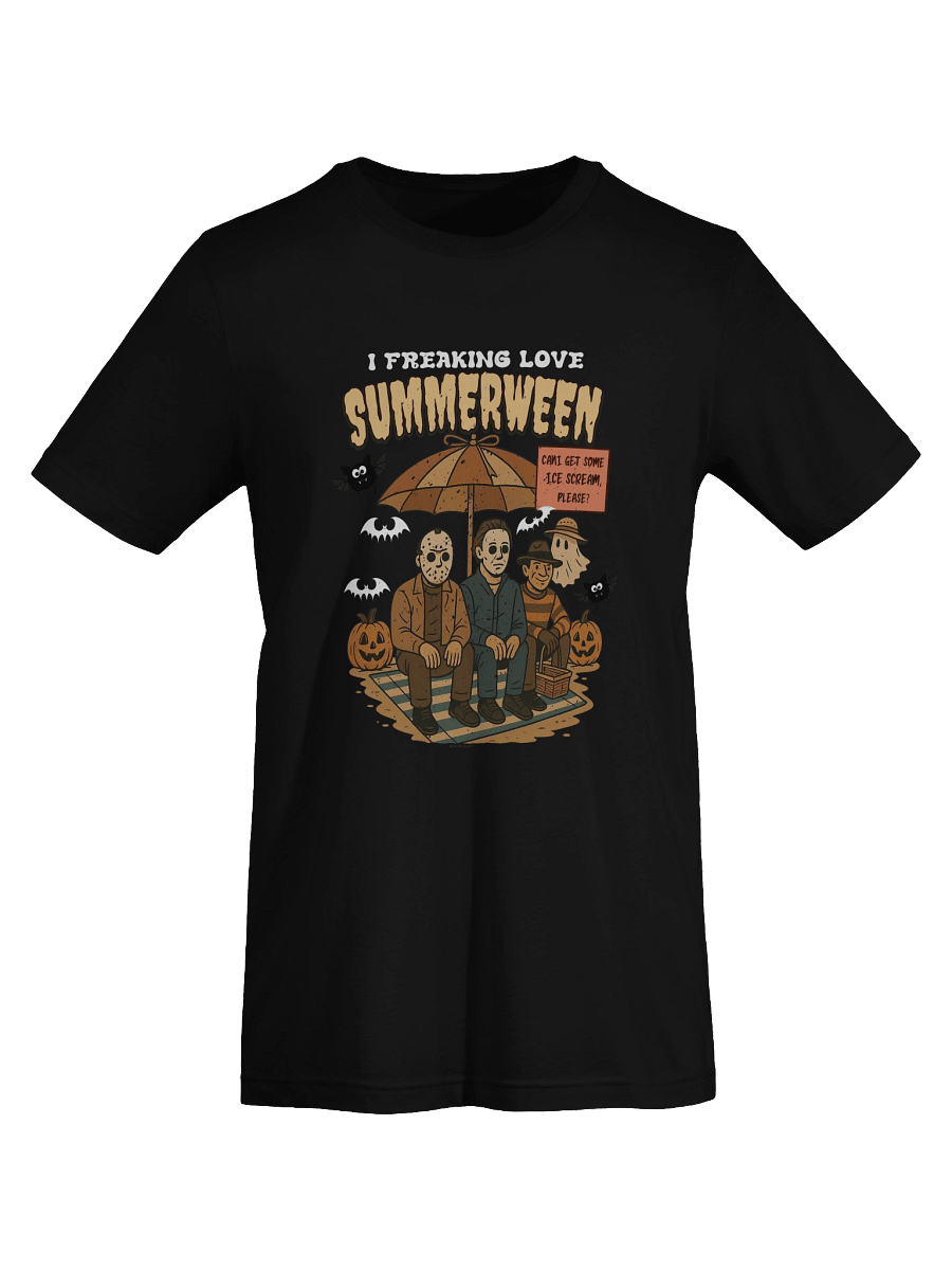 [BJ Designs] Summerween Horror Friends Unisex Graphic Tee product image (7)