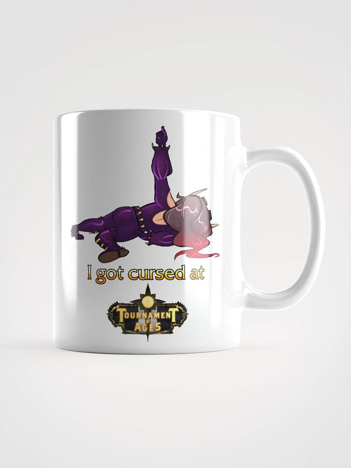 Cursed Edition - I Got Cursed At TOA - White Glossy Mug product image (1)