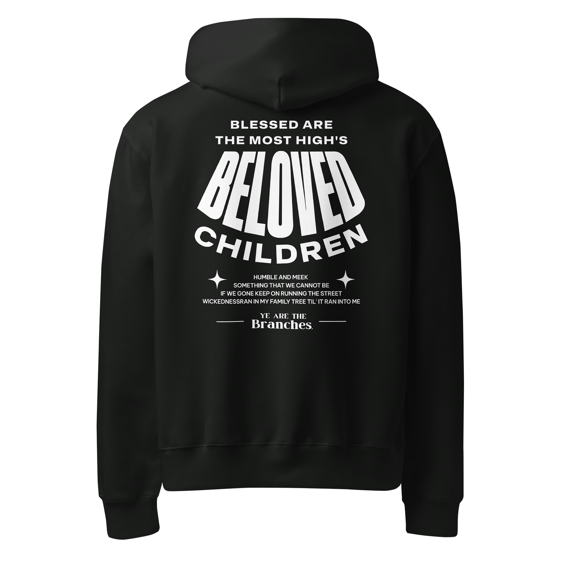 “BELOVED CHILDREN” OVERSIZED PREMIUM HEAVYWEIGHT HOODIE product image (1)