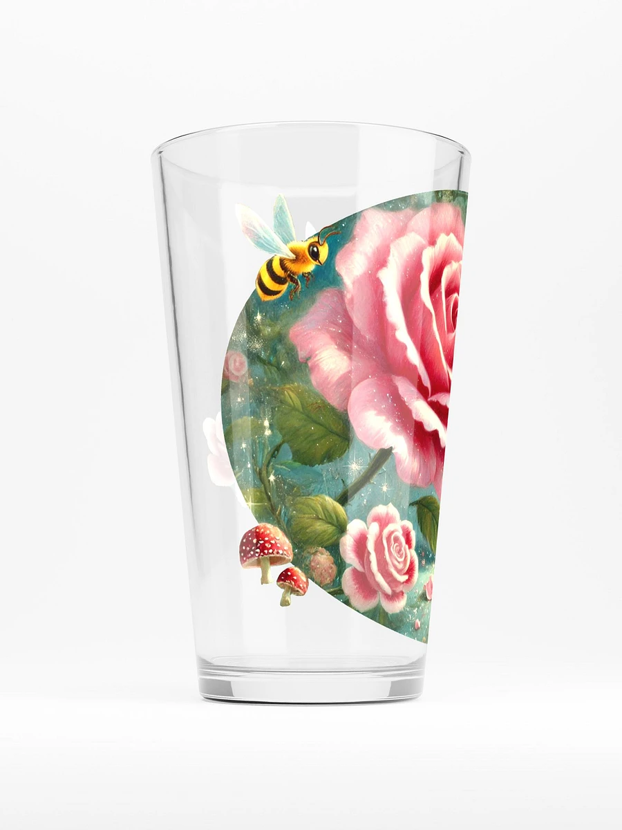 Rose Fairy and Bees 16 oz Glass product image (3)