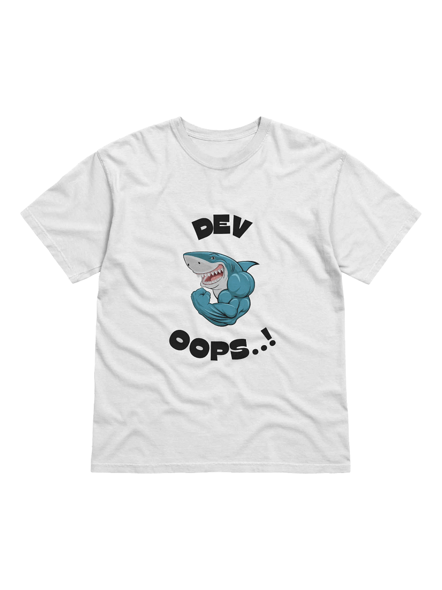Flex Shark Dev Oops T-Shirt product image (1)