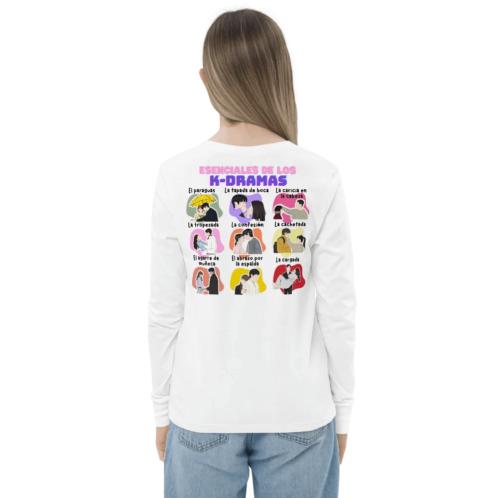 Remera Manga Larga "Mi primer K-Drama" product image (1)