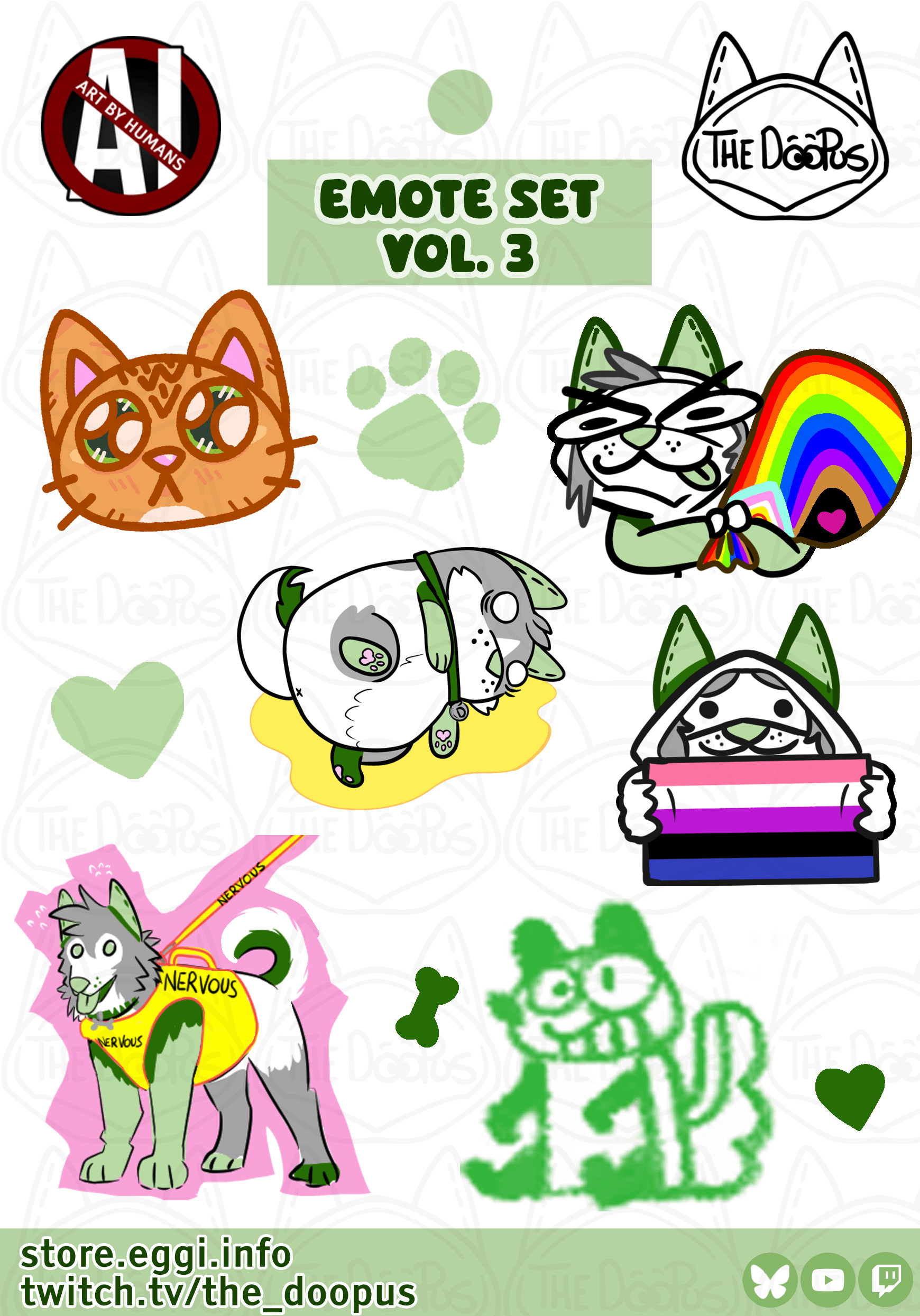 Doop Emote set vol.3 product image (1)
