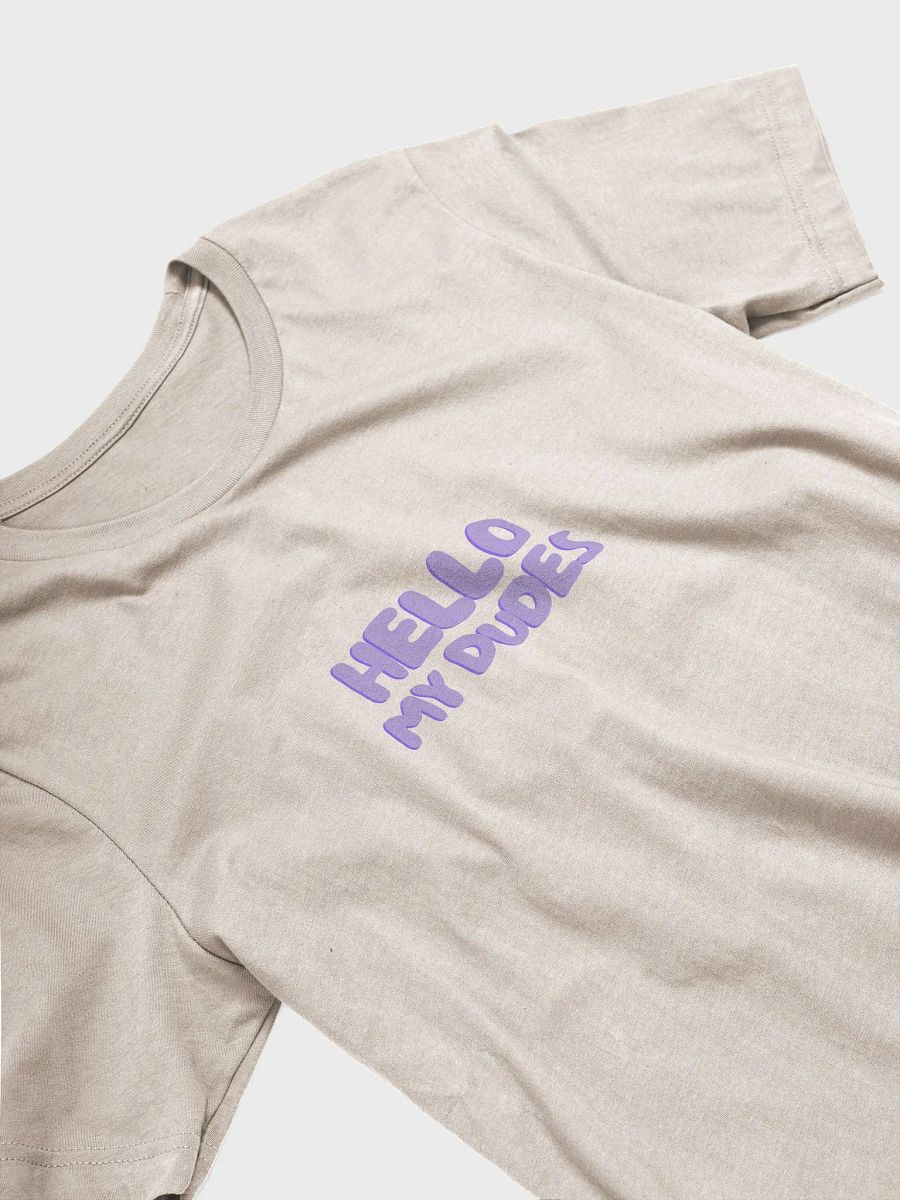 Hello My Dudes Purple Tee product image (3)