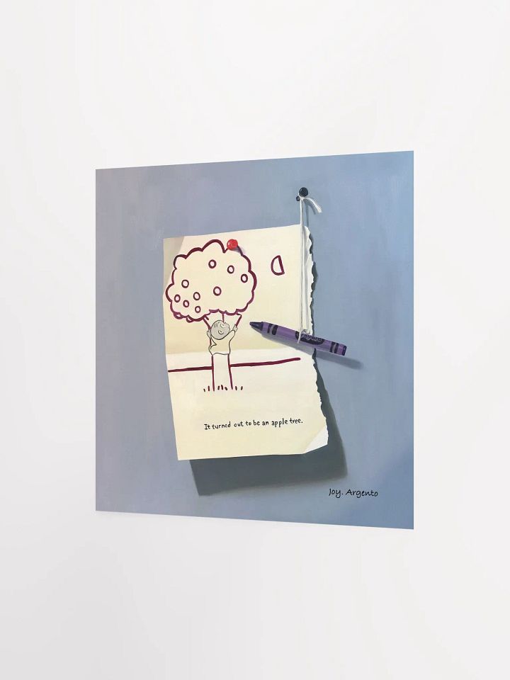 The Purple Crayon Print product image (2)