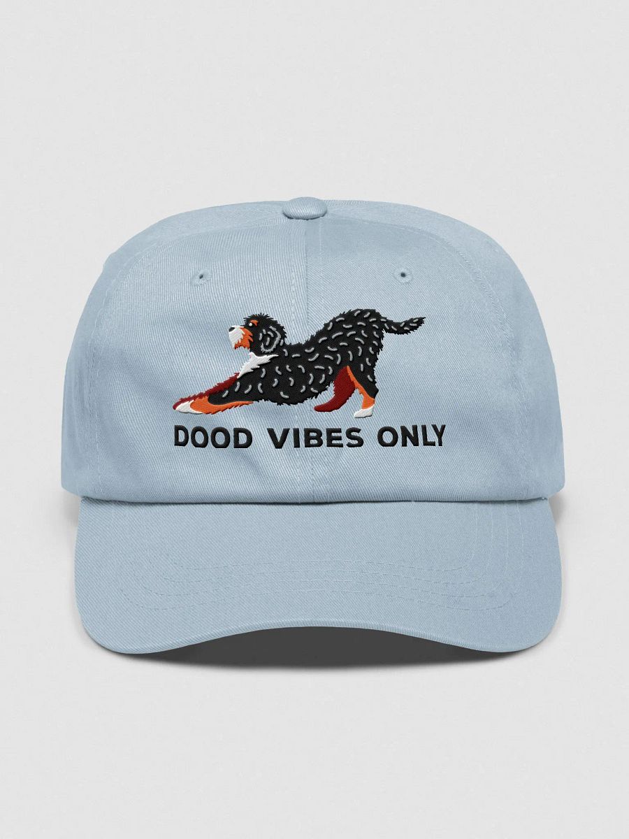 Dood Vibes Only Classic Dad Hat(Embroidered) of a Bernedoodle product image (9)