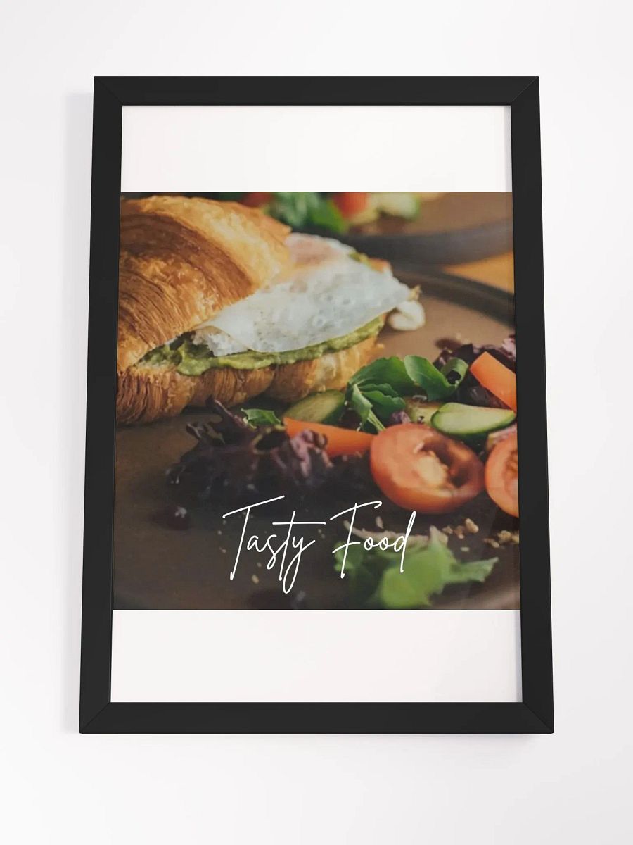 Wall Art Tasty Food Framed High-Quality Matte Poster (in) product image (4)